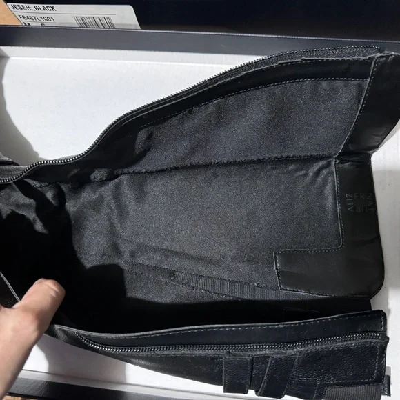 Naturalizer Black Leather Winter Boots - Picture 15 of 16